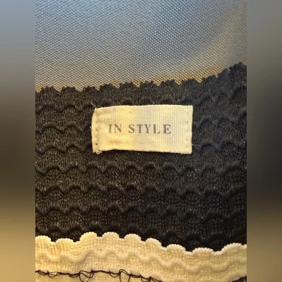 Asos Striped Strapless Sweetheart Mini Dress - Picture 8 of 9